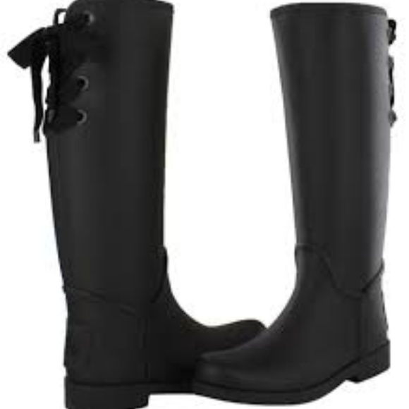 coach tristee rain boots size 8